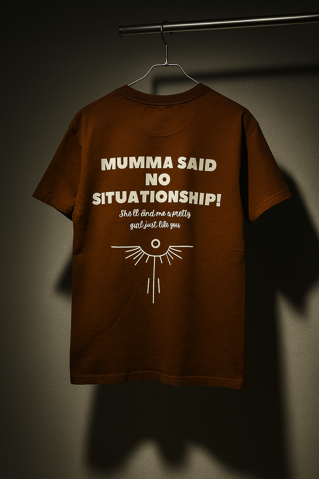 Brown Oversized Tee