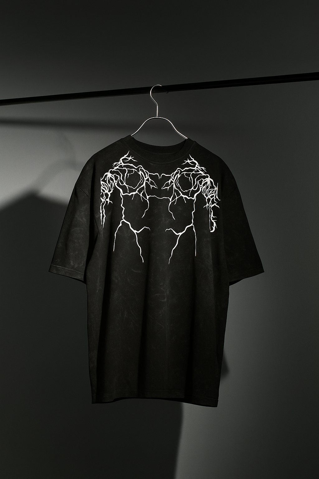 Lightning Acid Washed Tee