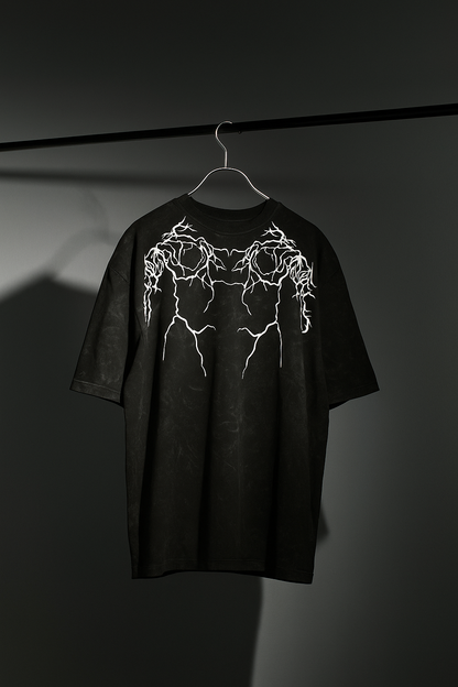 Lightning Acid Washed Tee