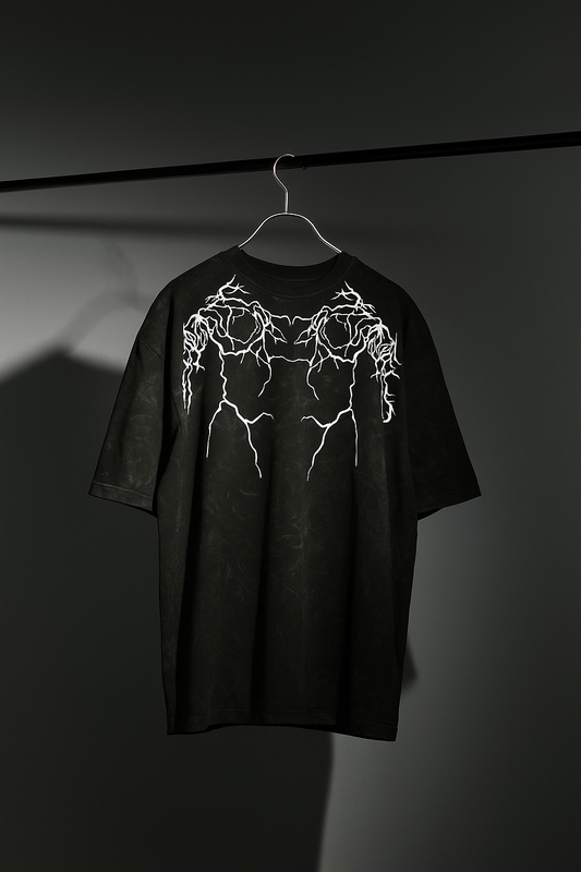 Lightning Acid Washed Tee