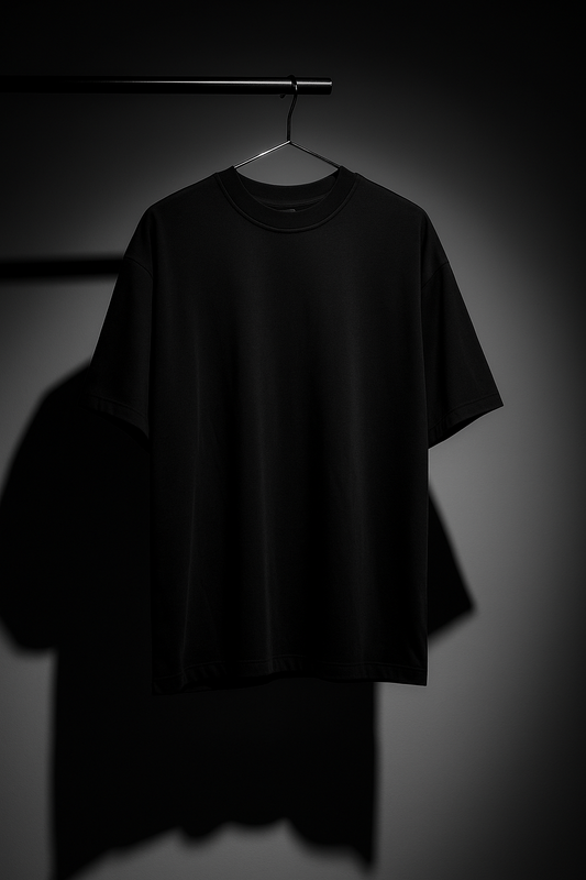 Black Oversized Tee